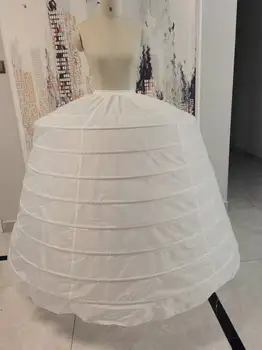 Çapı 150cm 9 Çemberler Petticoat Jüpon Büyük Balo cüppe şeklinde gelinlik gelinlikler Düğün Aksesuarları Kabarık Etek