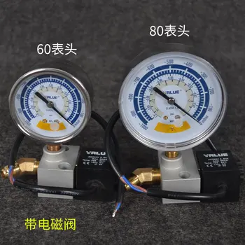 1 Adet Solenoid valf vakum ölçer Vakum negatif basınç göstergesi VI120 /140/180 /240/ 280 Hava nihai vakum pompası