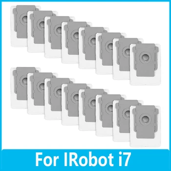 16 Paket Vakum Torbaları İçin İRobot Roomba İ3 + (3550) İ7 + (7550) S9+(9550) İ6 + (6550) İ8+(8550) temiz Taban Yerine Toz Torbası
