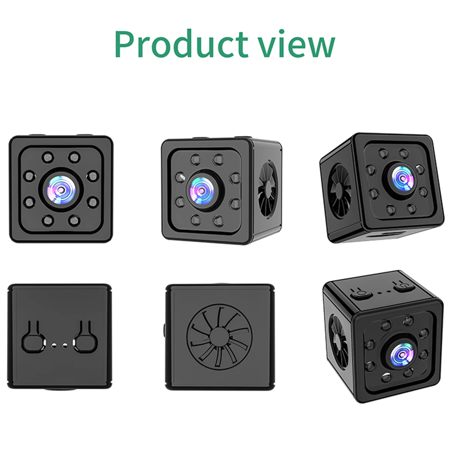 Kablosuz kamera 1080p HD Wifi Kamera Gece Sürüm Ses Kaydedici Mini Akıllı Kameralar Video İzleme IP Kamera bebek izleme monitörü Görüntü 1