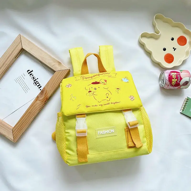 2022 Sanrioed Anime Cinnamoroll Kuromi Figürleri Sırt Çantası Çocuklar Anaokulu okul çantası Karikatür çocuk Çantaları Doğum Günü Hediyeleri Görüntü 4