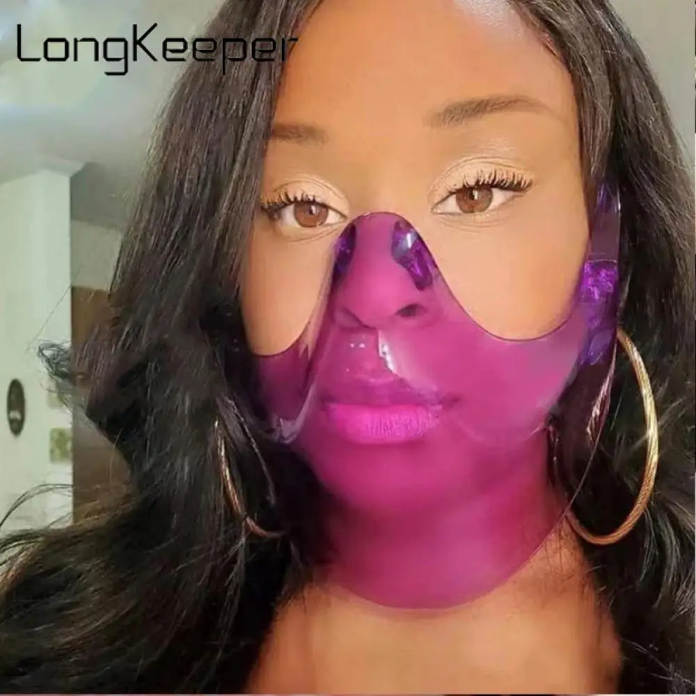 LongKeeper Yeni Faceshield Koruyucu Gözlük Kadın Erkek Şeffaf Güvenlik Su Geçirmez Gözlüğü Anti-sprey Maskesi Güneş Gözlüğü Erkek Kadın Görüntü 2