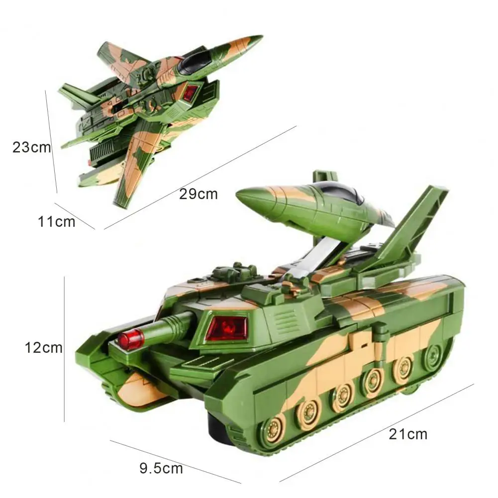 Ordu Oyuncak Evrensel Komik Pürüzsüz Kenar 2 in 1 Planör Uçak Tankı Ordu Oyuncak Açık Ordu oyuncak uçak Ordu oyuncak uçak Görüntü 5