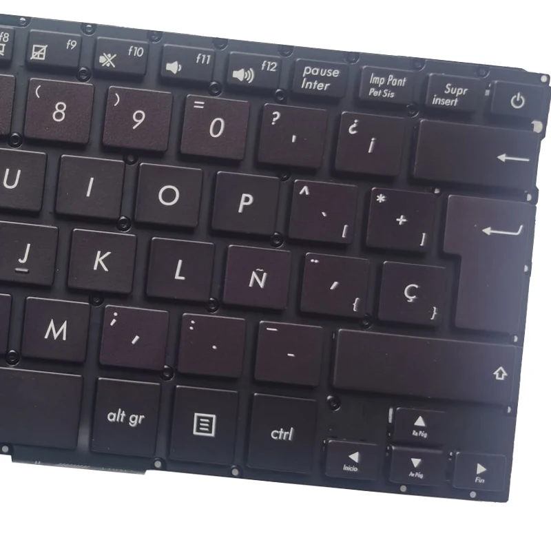 Yeni Laptop İspanyolca Klavye için ASUS Zenbook RX410U RX310 UX310 UX310UA UX310UQ UX410 UX410UA UX410U SP Düzeni Arkadan Aydınlatmalı Görüntü 4