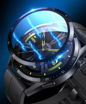 3D Tam Kenar Yumuşak koruyucu Film Kapak Koruma İçin Huawei izle GT 3 GT3 42mm 46mm Smartwatch Ekran Koruyucu İçin İzle GT3