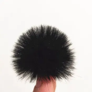 4 cm Kunduz Tavşan Ponponlar Elastik Döngüler Faux Kürk Topu DIY Parçaları Aksesuarları Yapımı İşçiliği Süslemeleri Ayakkabı Giyim Şapka