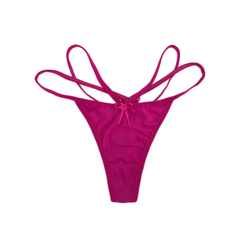 Seksi Dize Külot kadın Görünmez Thongs Erotik T Külot İç Çamaşırı Dikişsiz G-string Külot Düz Renk İç Çamaşırı kadın Görüntü 4