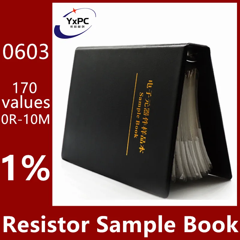 170 Değerleri X25pcs / 50 adet 0603 SMD çip rezistansı Çeşitler Kiti 1 % SMT 0R-10M Dirençler Örnek Kitap ücretsiz kargo Görüntü 0