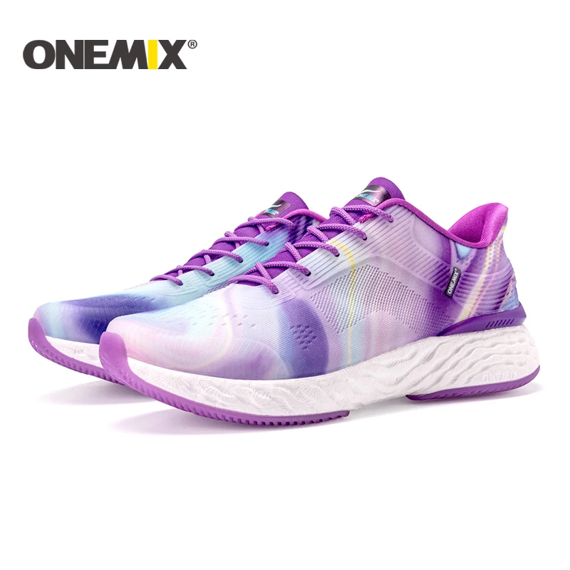 ONEMIX 2022 Yeni Yol koşu ayakkabıları Erkekler Örgü Uppers Spor Ayakkabı Açık Atletik Koşu Erkekler İçin Tenis ayakkabıları Kadın Boyutu 35-47 Görüntü 1