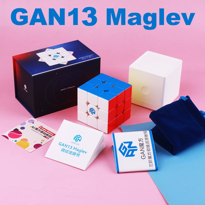 GAN13 M Manyetik 3×3 Maglev UV Sihirli Küp 3x3 GAN 13 Profesyonel Rubix 3x3x3 Hız Bulmaca Fidget çocuk Oyuncakları Rubick Cubo Görüntü 5