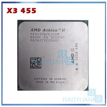 AMD Athlon II X3 455X3-455 3.3 GHz Üç Çekirdekli CPU İşlemci ADX455WFK32GM Soket AM3 938pin