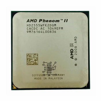 AMD Phenom II X2 555 3.2 GHz Çift Çekirdekli İŞLEMCİ İşlemci HDZ555WFK2DGM Soket AM3