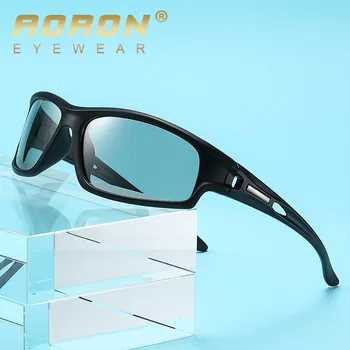 AORON Erkek / Kadın Polarize Güneş Gözlüğü Açık Spor Sürüş güneş gözlüğü TR Çerçeve UV400 Gözlük Toptan Gözlük 55412