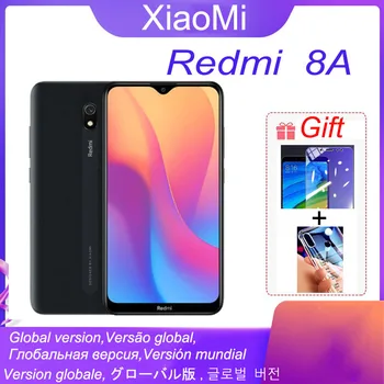 celular Xiaomi Redmi 8A smartphone 4 GB 64 GB 5000 mAh Pil Snapdargon 439 12MP Kamera Cep Telefonu