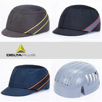 Deltaplus yumru şapka hafif beyzbol kask yaz emek koruma çalışma koruma güvenlik şapka nefes anti-çarpışma kap