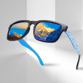 DJXFZLO 2020 yeni MARKA tasarım Polarize Güneş Gözlüğü Erkekler Kadınlar Sürüş güneş gözlüğü Erkek Kare Gözlük UV400 Gözlük