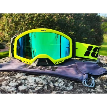 IOQX yüksek kaliteli Motokros Gözlük Gözlük MX Off Road Maske Kask Gözlük Kayak Spor Gafas Motosiklet Kir