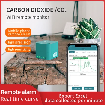 JAALEE JCO2-U CO2 Sensörü Wifi Bluetooth Akıllı Ev Alarm Cihazları Kontrol Uzaktan App
