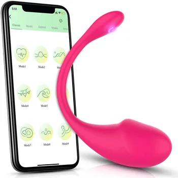 Kablosuz bluetooth G Spot Vibratör Yapay Penis Giyilebilir APP Kontrolü Uzun Mesafe Silikon Titreşimli Yumurta Kadın Yetişkinler İçin seks oyuncakları