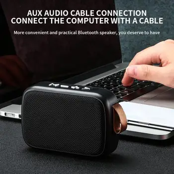 Mini Kumaş Bluetooth hoparlör Destekler Tf Kart Kablosuz Bağlantı Açık Taşınabilir Spor Ses Stereo Yaratıcı Hediye Subwoofer