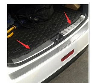 Mitsubishi ASX RVR 2010-2014 için Paslanmaz Çelik İç Arka Kapı Tampon Koruyucu eşik plaka