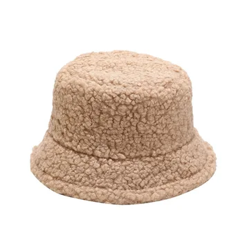 Moda kadın sıcak kova şapka Bayan sonbahar kış açık Panama balıkçı kap şapka kadınlar için