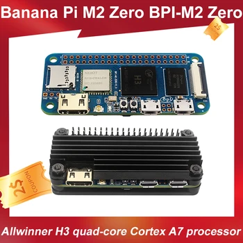 Muz Pi M2 Sıfır BPI-M2 Sıfır Tek kartlı Dört Çekirdekli Bilgisayar Alliwnner H3 Geliştirme Kurulu Ahududu Pi ile Benzer Sıfır W
