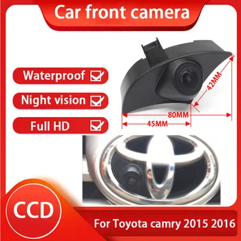 Park Aksesuarları Logo Araba Ön Kamera Toyota camry 2015 2016 İçin HD Gece Görüş CCD yüksek kaliteli Güvenlik 170° geniş açı