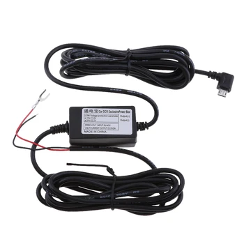 Sert Kablo Gizli Kablo 5V 2.1 A Mini USB araba şarjı güç kaynağı adaptörü İnvertör Dönüştürücü DC 12V DC 5V (Mini USB)