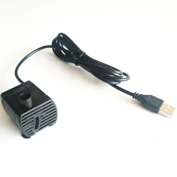 Ultra sessiz Mini fırçasız USB su pompası 5V dalış çeşmesi akvaryum sirkülasyon pompası rockery koşu su çeşmesi mikro