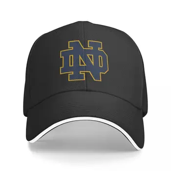 Unisex pamuklu kasket Kadın Erkek Notre Dame Moda beyzbol şapkası Üniversite Ayarlanabilir Açık Streetwear Şapka