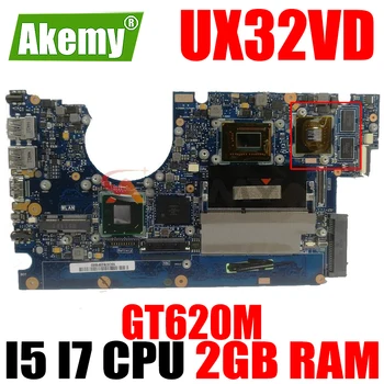 UX32VD Orijinal Dizüstü Anakart GT620M GPU I5 I7 CPU 2GB RAM ASUS UX32 UX32V UX32A UX32VD Laptop Anakart