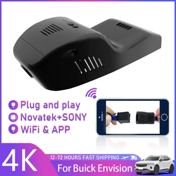 Wifi araba dvr'ı Dash kamera Video Kaydedici APP Kontrolü HD 2160P Buick Envision İçin Yüksek yapılandırma 2015 2016 2017 2018 2019 DashCam