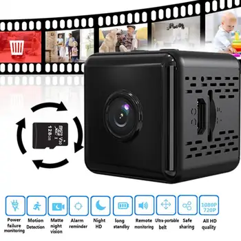 X6ds kablosuz kamera Mini 1080 P Kablosuz WiFi Uzaktan Gözetim Kamera Güvenlik Gözetim Kamera Maksimum Destekler 128G