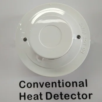 yangından korunma sistemi için 2 telli geleneksel ısı detektörü Sıcaklık dedektörü Çift ledli termal sensör