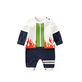 Yeni Stil Anime Cosplay Giyim Yenidoğan Erkek Bebek Giysileri Çocuk Tulum Romper Onesie Tulum Kıyafet Çocuklar Cadılar Bayramı Kostüm