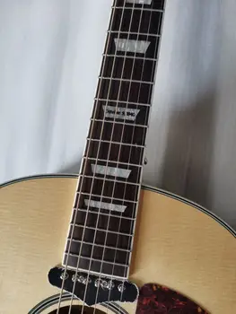ücretsiz kargo sağlam ladin gitar özel imza 160e akustik elektro gitar doğal lennon gitar